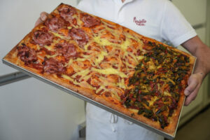 Pizza in teglia